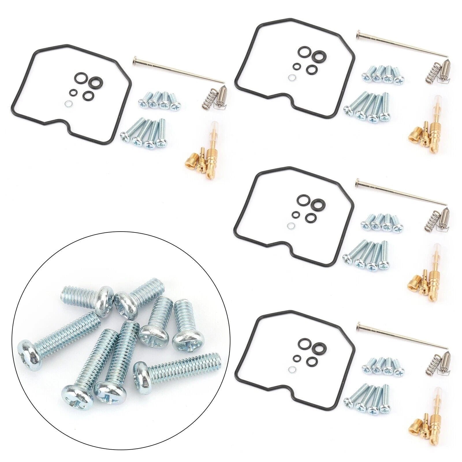 Carburetor Repair Kit for Kawasaki Ninja 600R ZX600C (1988–1997) ZX600F (1995–1997)