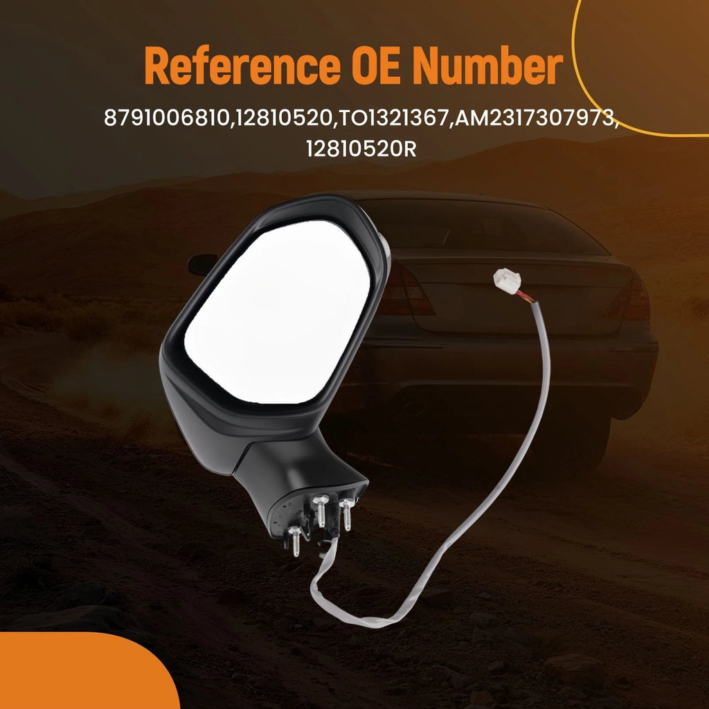 Right Side Mirror for Toyota Camry (2018–2024) Power Heated 8791006810