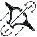 Front Control Arm Ball Joint Tie Rod End Sway Bar for Jeep Grand Cherokee (2005–2010)