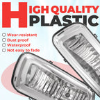 Pair Fog Lights with Bulbs for Ford F-150 (2004-2006)