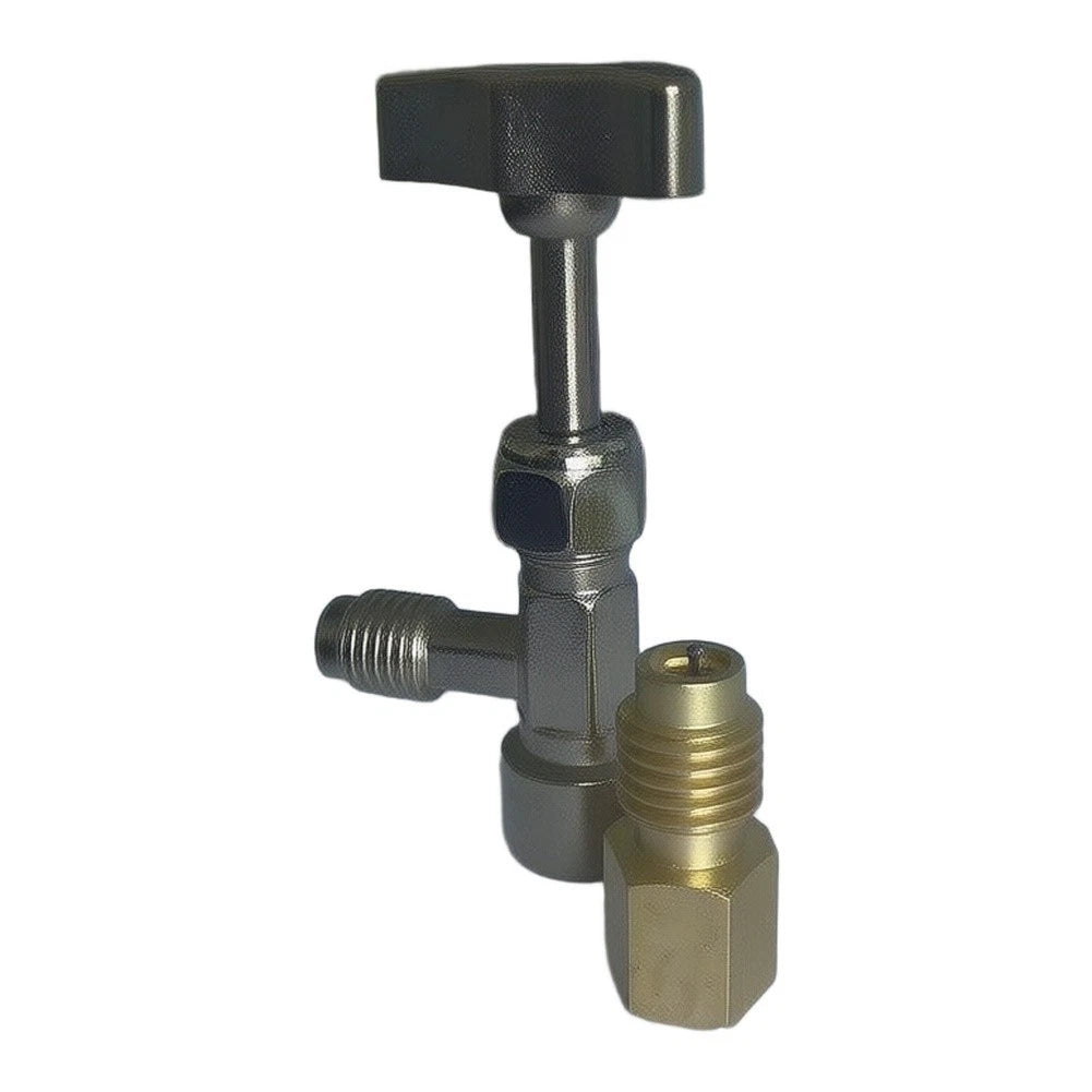 R134a Can Tap Valve with R134a to R22 Adapter for Multi Scene Use