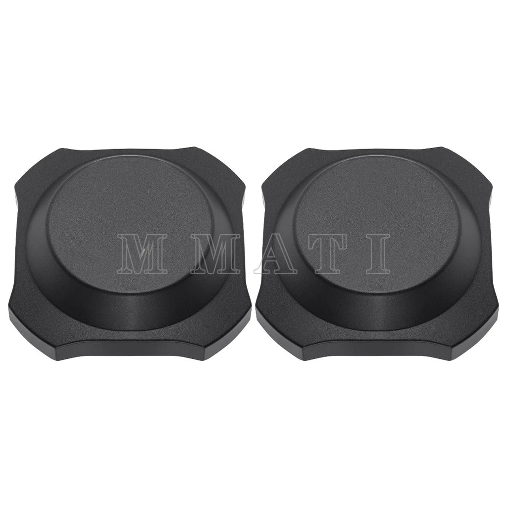 2X Black Center Wheel Hub Caps 1525221-655 for Polaris RZR XP 1000 (2024–2025)