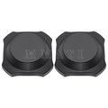 2X Black Center Wheel Hub Caps 1525221-655 for Polaris RZR XP 1000 (2024–2025)