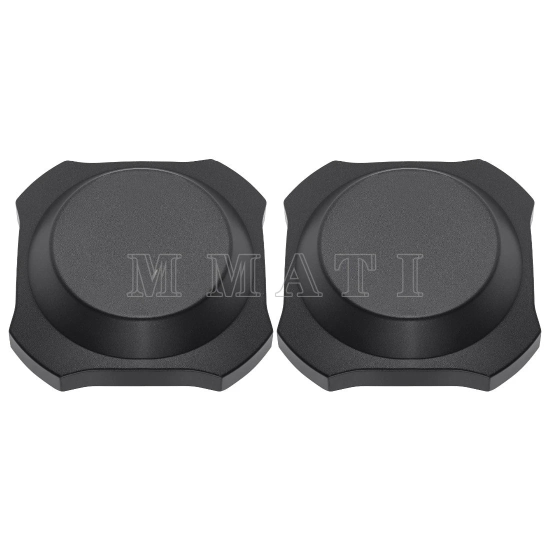2X Black Center Wheel Hub Caps 1525221-655 for Polaris RZR XP 1000 (2024–2025)