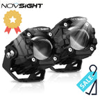 2X LED Pod Off Road Lights IP68 for Jeep Truck ATV UTV (2010–2023)