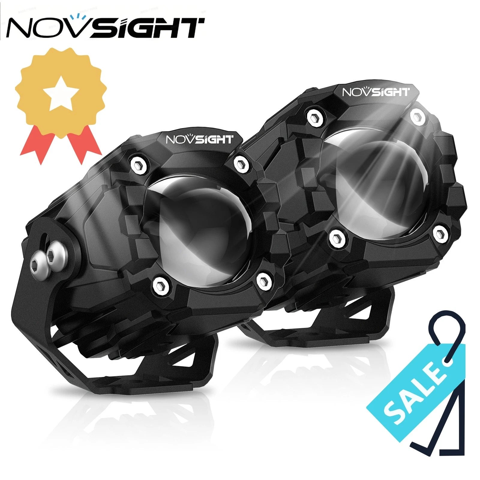 2X LED Pod Off Road Lights IP68 for Jeep Truck ATV UTV (2010–2023)