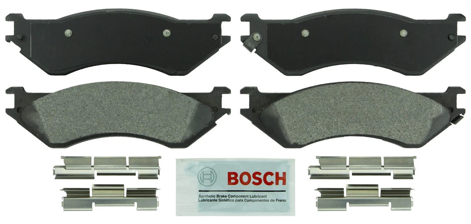 Bosch Rear Blue Brake Pads w/ Hardware for