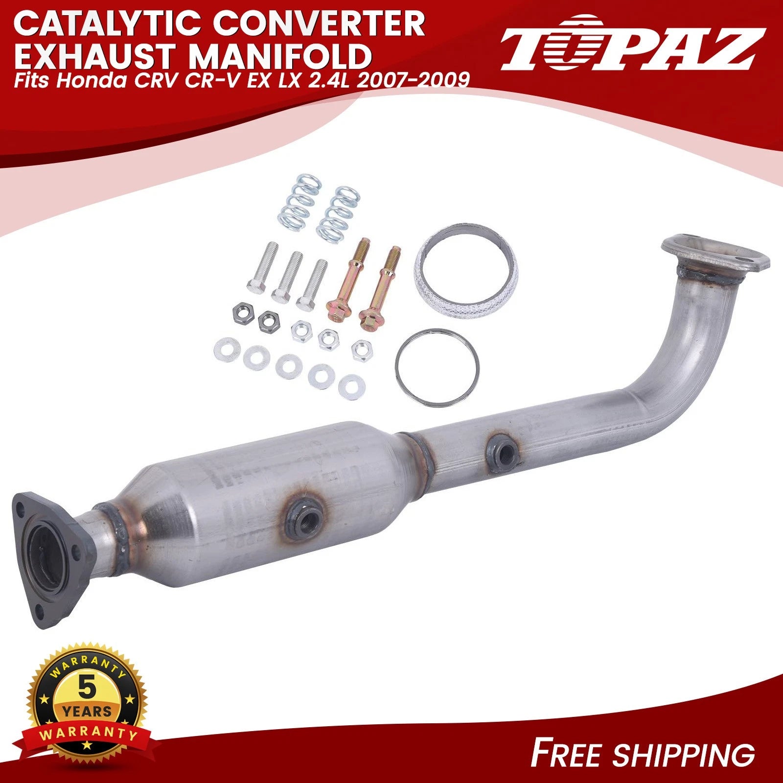 Catalytic Converter for Honda CR-V 2007–2009