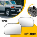 Mirror Glass for Toyota FJ Cruiser (2007–2014) Driver Passenger Side