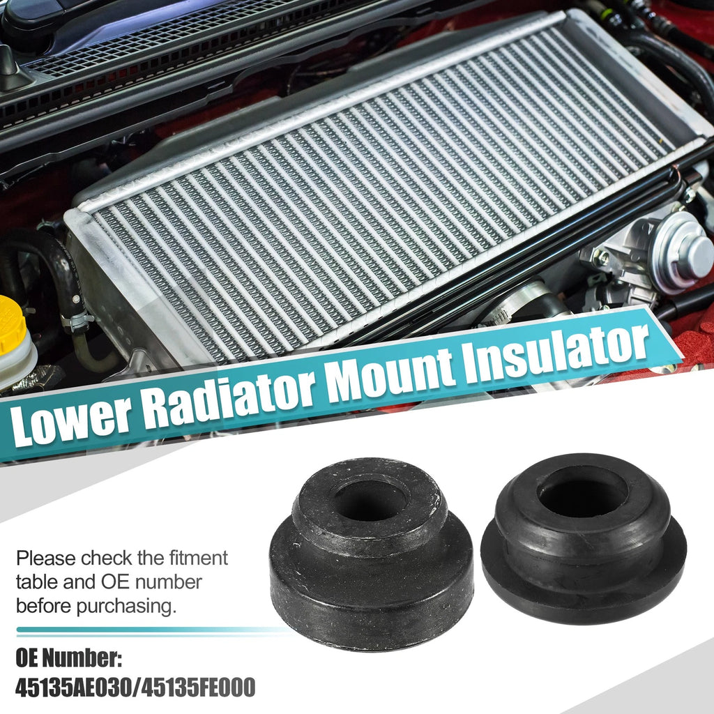 Set of 4 Radiator Mount Cushion Rubber Bush for Subaru 