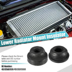Set of 4 Radiator Mount Cushion Rubber Bush for Subaru 