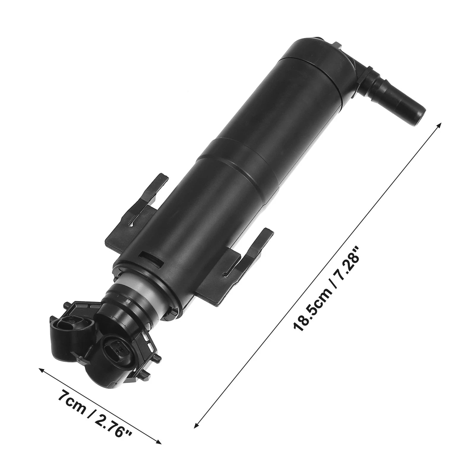 Front Left Auto Headlight Washer Nozzle for BMW X1 (2013–2015) No.61677321891