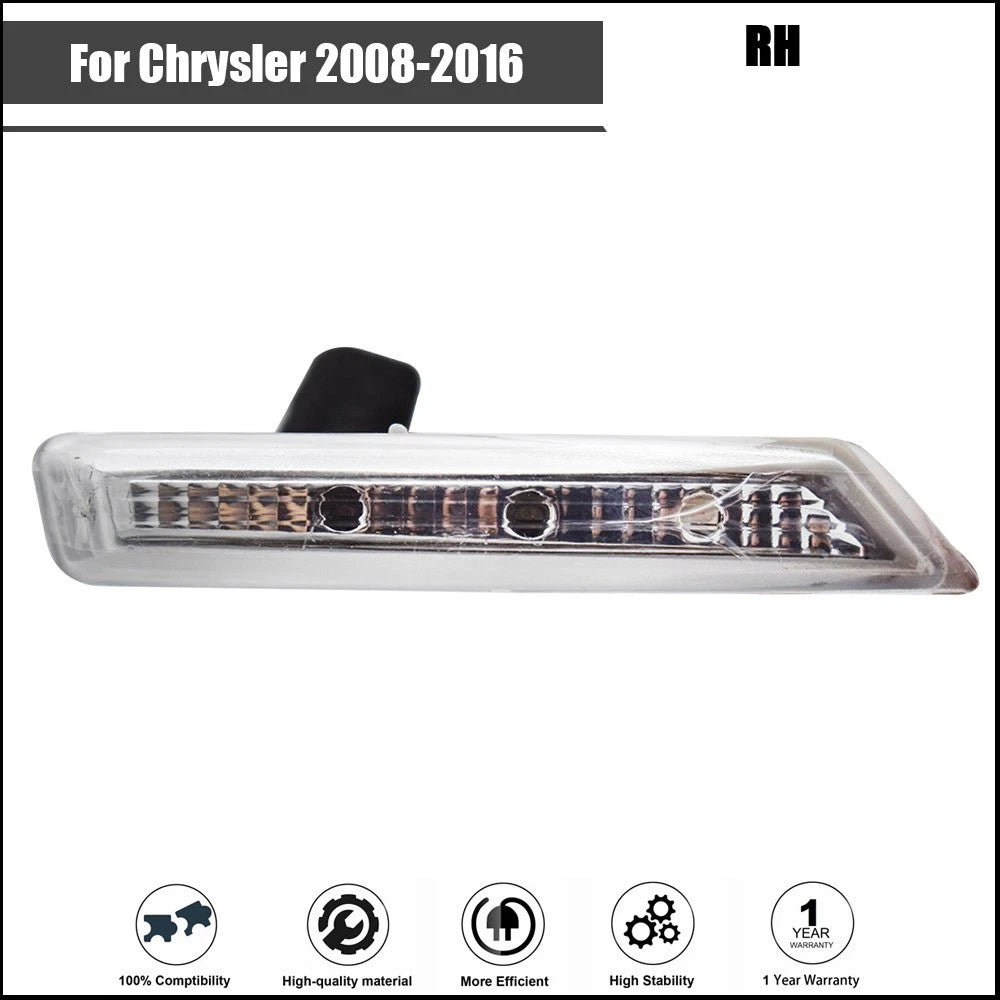 Turn Signal Light for Chrysler Town & Country (2008â2016) Right Side Mirror
