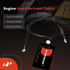 Hood Release Cable for BMW 525i 530i 540i (1997–2003)