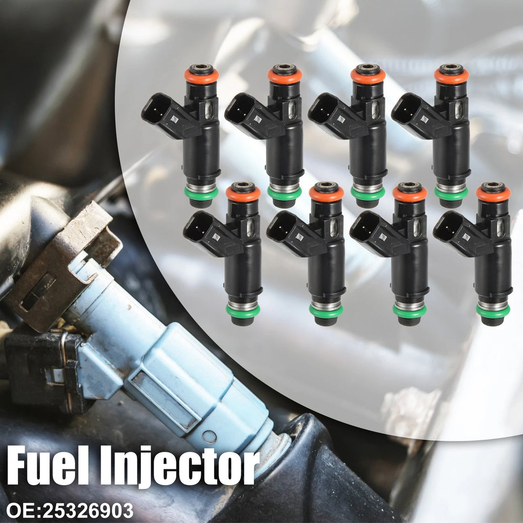 8Pcs Fuel Injector for Chevy Silverado 1500 4.3L 4.8L 5.3L 6.0L (2002–2006) 25326903