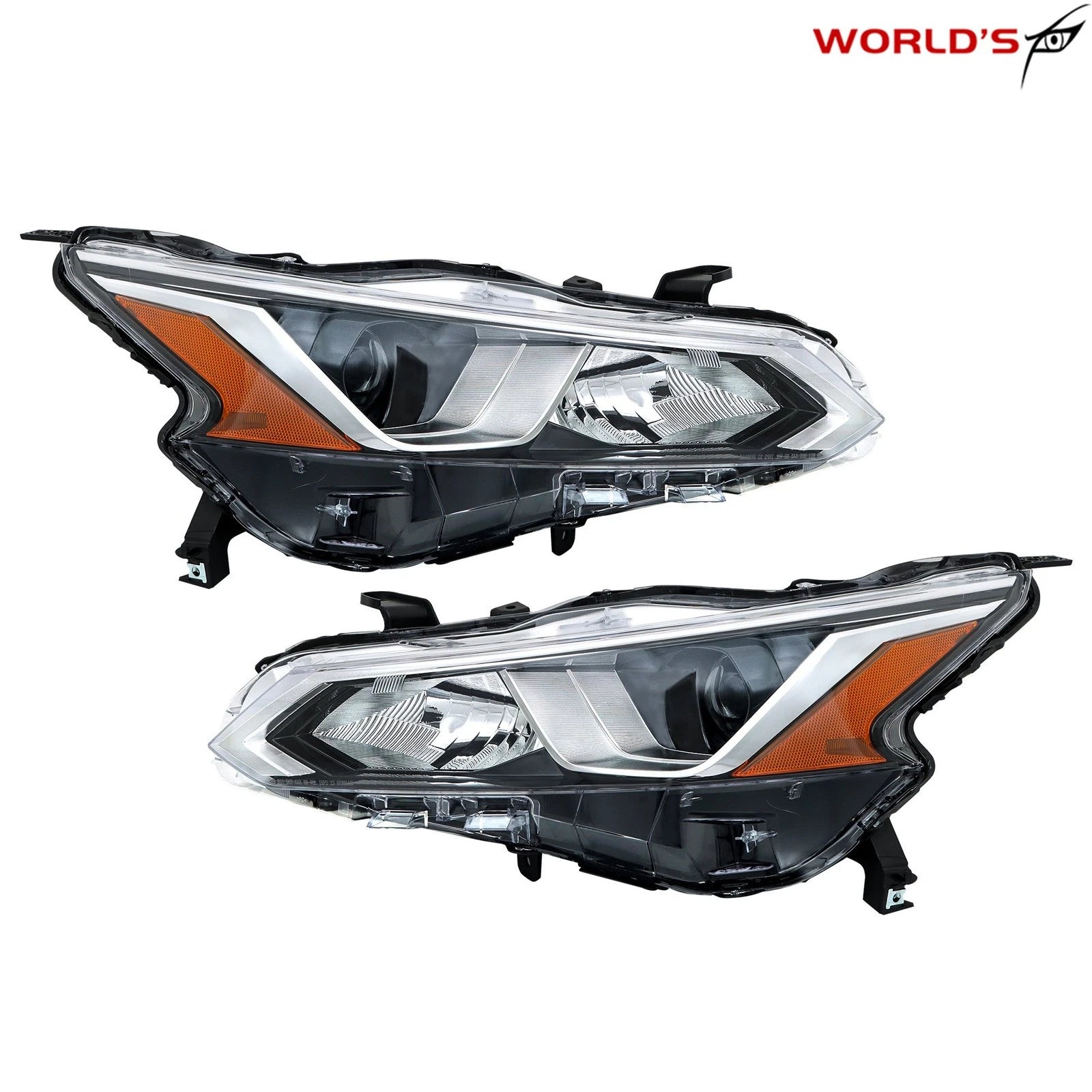 Pair Halogen Projector Headlights for Nissan Altima (2019–2021)