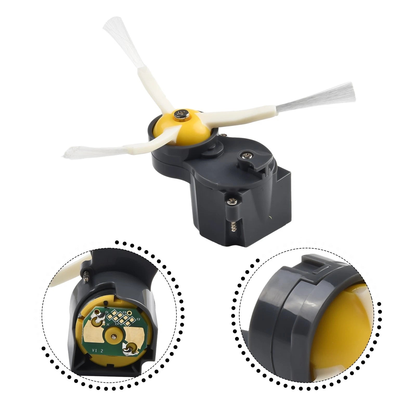 Side Brush Motor Module for Robot Vacuum Cleaners (2015–2023)