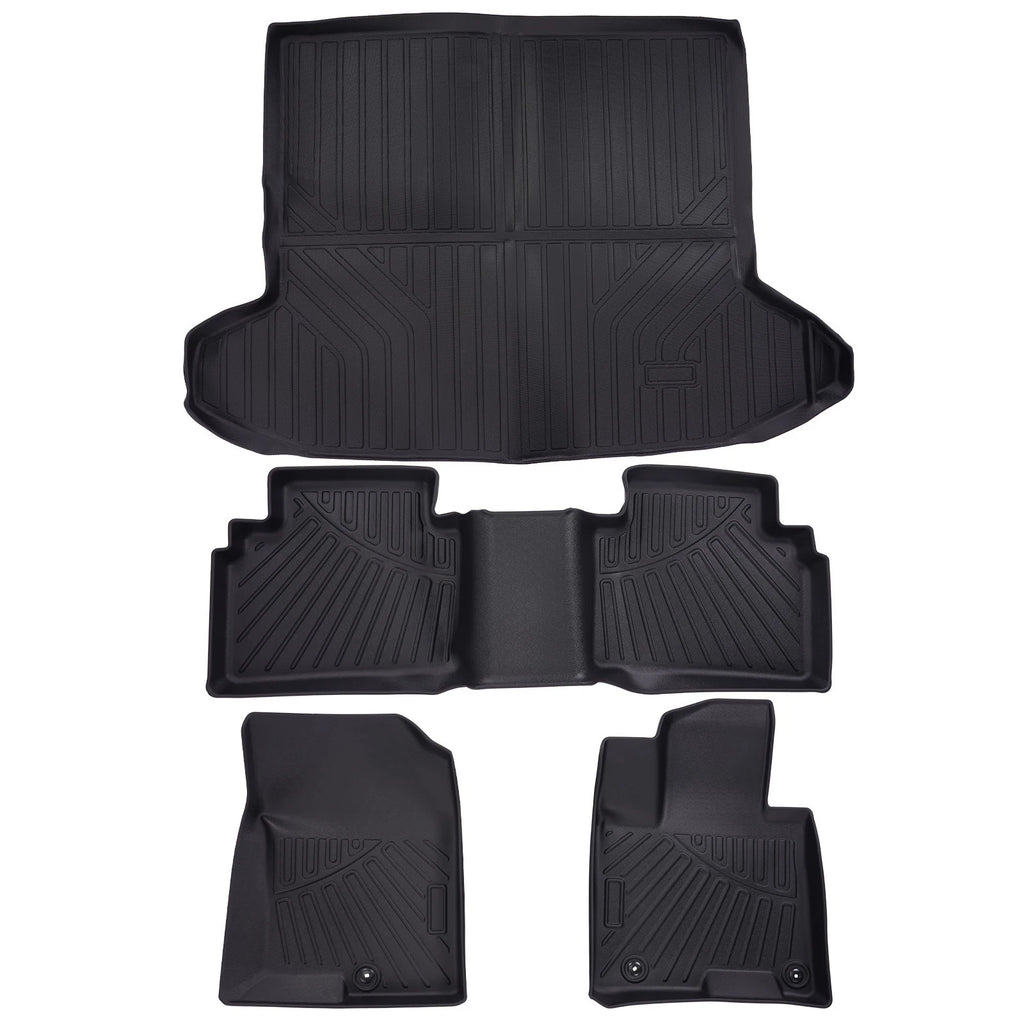3D Floor Mats & Cargo Liner for Hyundai Tucson (2022–2025) Rubber TPE