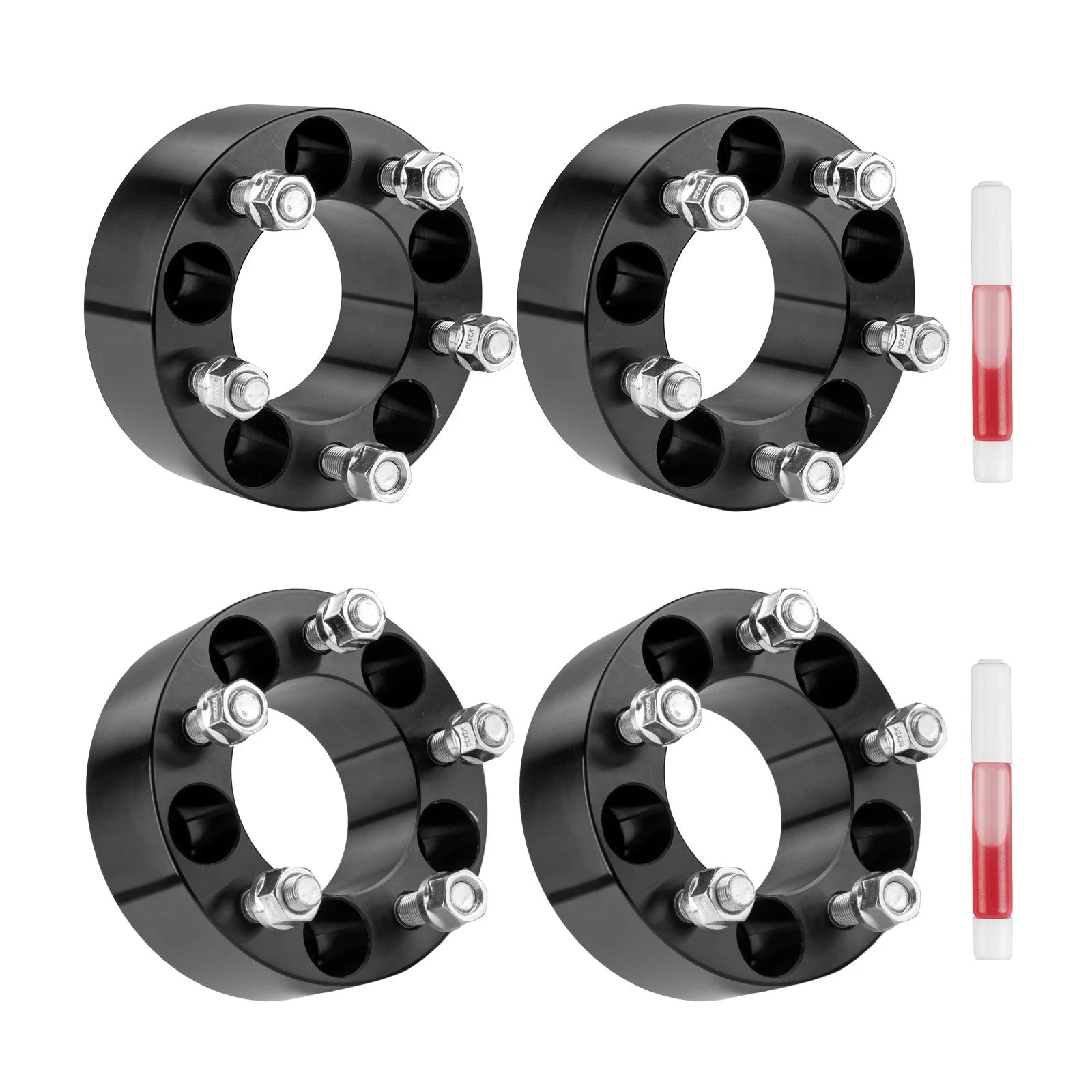 2" Wheel Spacers Set of 4 for Ford Mustang 1994–2004 (5x4.5, 82.5mm CB)