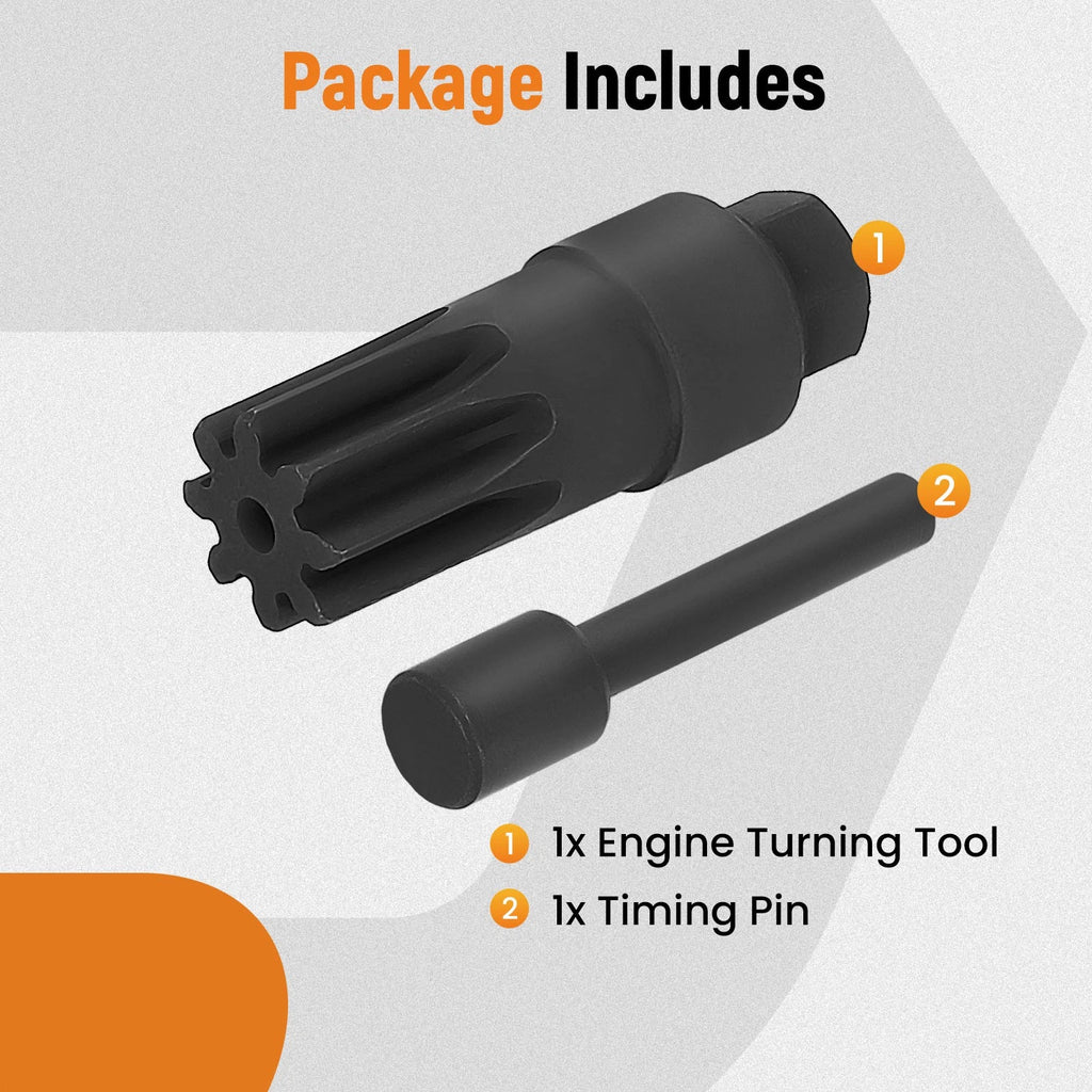 Engine Turning & Timing Pin Kit for 6068 6076 6081 Engines (JDE83 JDE81-4)