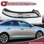 Mirror Turn Signal Light for Hyundai Elantra (No. 87624F2000) Right Black Clear