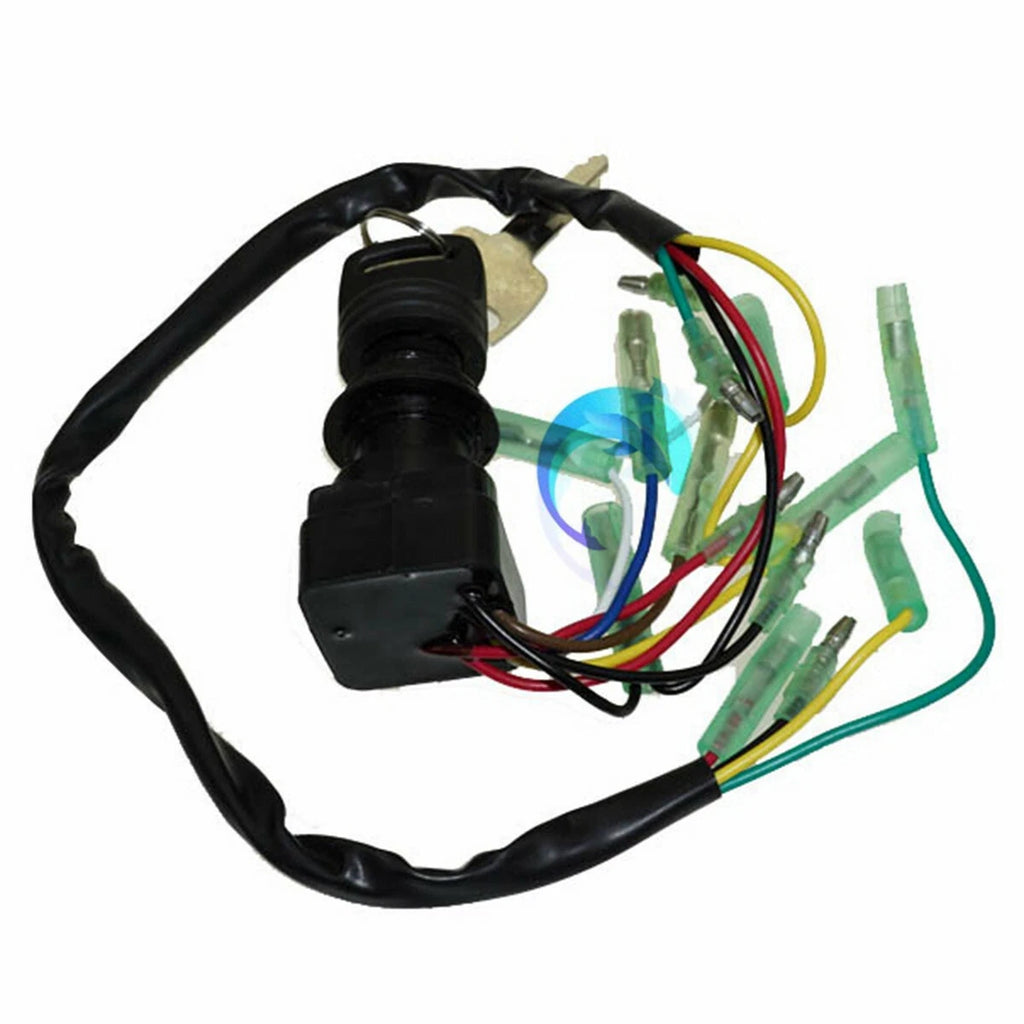 Ignition Key Switch Assembly for Yamaha Outboard Control Box (703-82510-43-00)