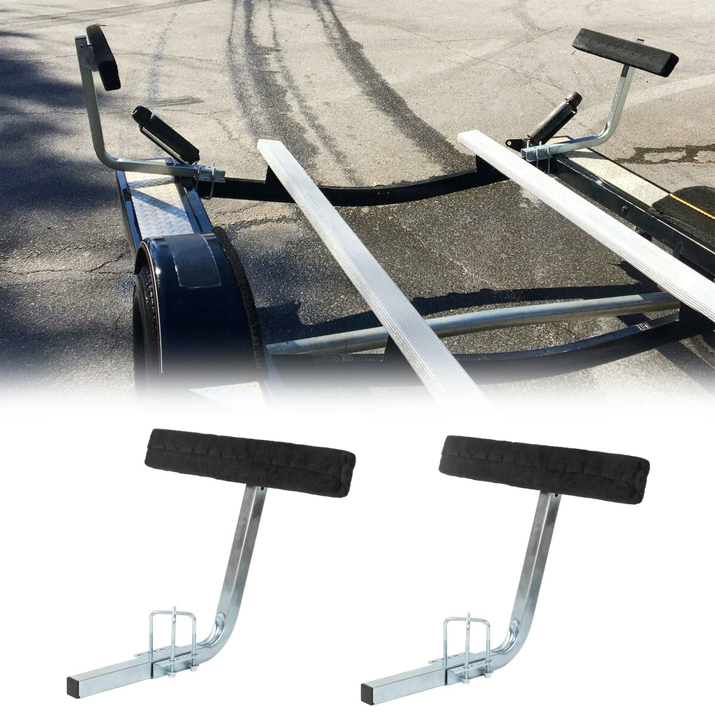 2' Side Guide Bunk Board for Boat Trailer (75 Degree)