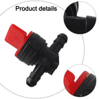 Set of 4 Fuel Gas Filter Shut Off Valve Clamps for Small Engines