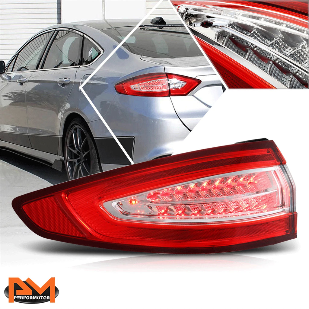 Left Side Full LED Outer Tail Light Lamp for Ford Fusion (2013–2016)