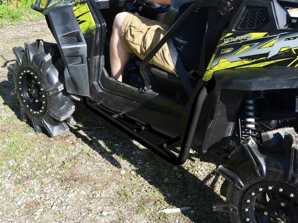 Set of 2 Heavy Duty Rock Sliding Nerf Bars for Polaris RZR 900 (2011–2014)