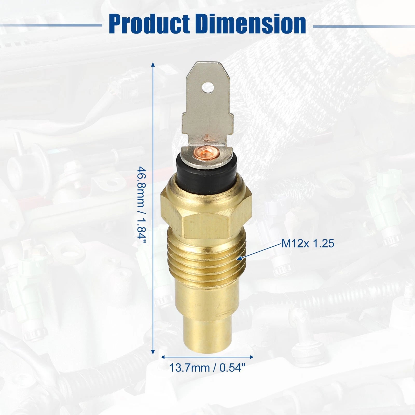 Engine Coolant Water Temperature Sensor for Nissan 200SX (1994–1998) No. 2508089907