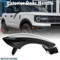 Rear Right Exterior Door Handle for BMW F07 F10 (2009–2017) No. 51217231934 Black Silver Tone