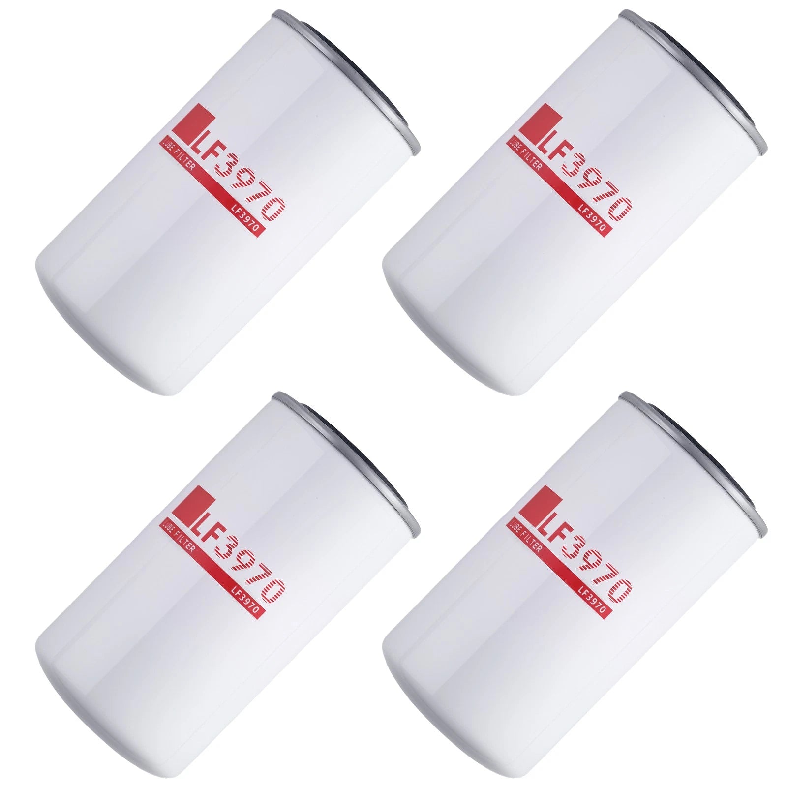 Set of 4 Oil Filters for Freightliner FL50/FL60/FL70 (1999–2003)
