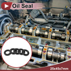 Set of 5 Rotary Shaft Oil Seals 25x45x7mm Nitrile Rubber 70 Durometer