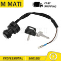 2X Ignition Key Switch for Yamaha Blaster YFS200 (1993–2006) 2XJ-82510-01-00 2XJ-82510-02-00