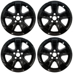 17" Gloss Black Wheel Skins for 2011-2014 Dodge Charger - UQSK0129