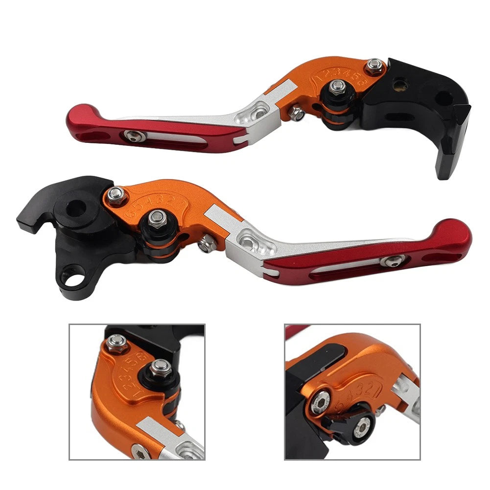Foldable Extending Brake Clutch Levers for Honda CBR1000RR (2004–2007)