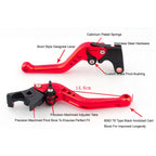Short Clutch Brake Lever for Yamaha MT125 (2014–2019) Red T9