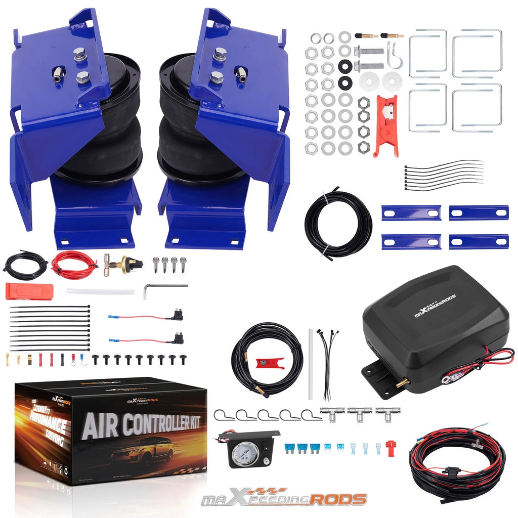 Air Spring Bag Tow Assist & Compressor Kit for Ford F-250 F-350 (1999–2004)