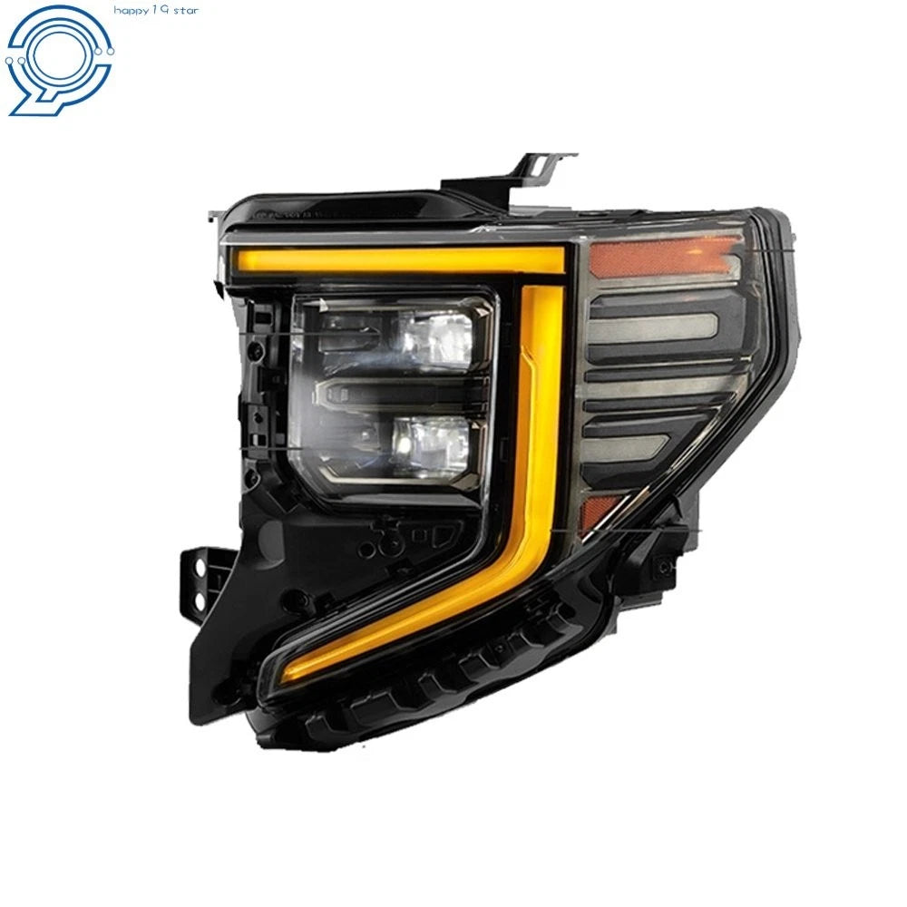 LED Headlight Assembly Left Side for GMC Sierra 1500 AT4/AT4X (2022–2024)