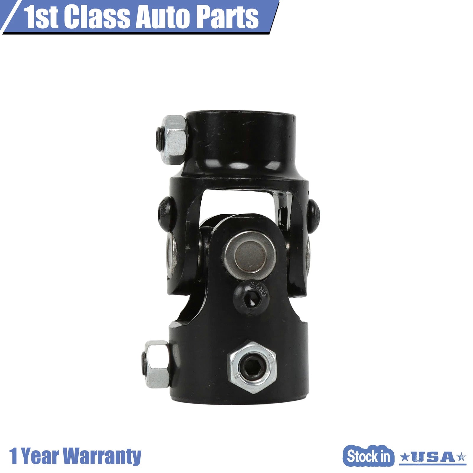 1" DD X 3/4-36 Spline Steering Shaft U Joint for Universal Rat Rod