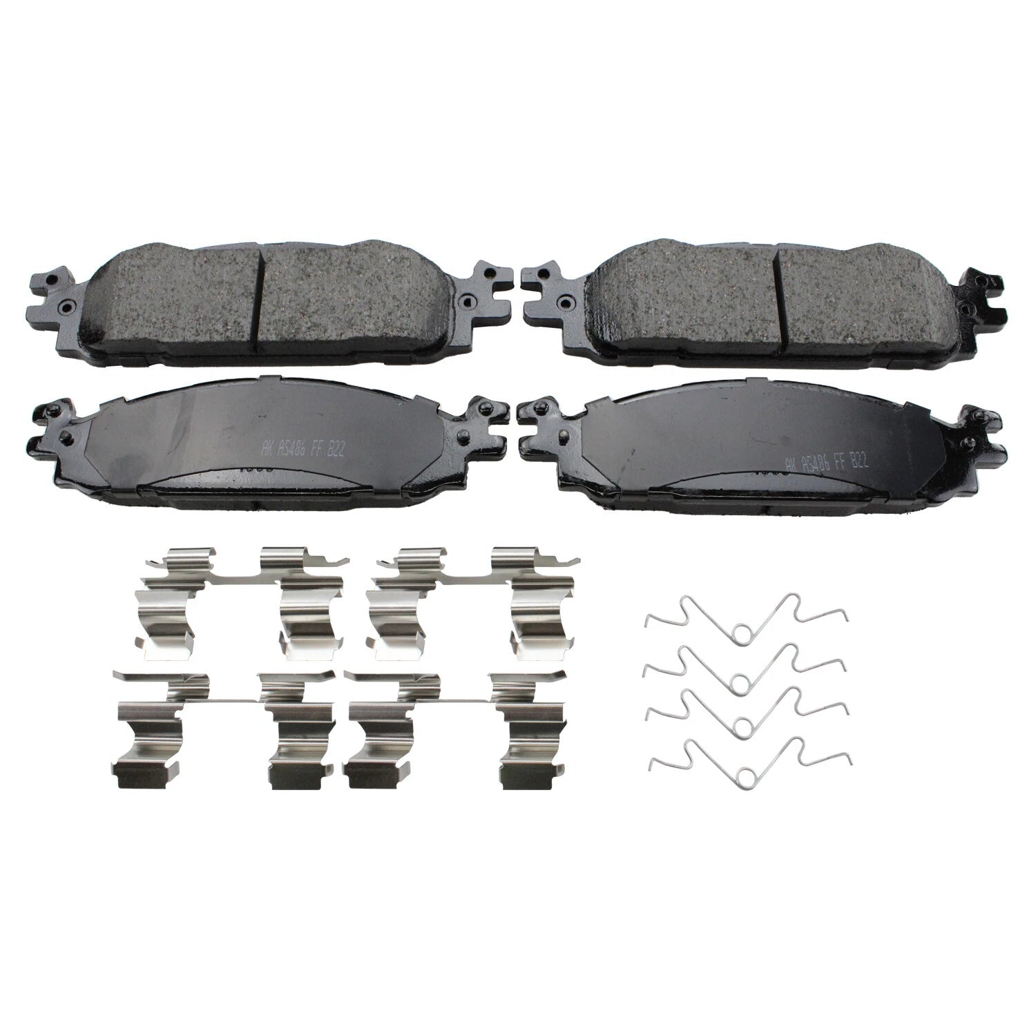 Akebono ProACT Front Ceramic Disc Brake Pads for Ford Explorer Flex MKS MKT (2011–2019)