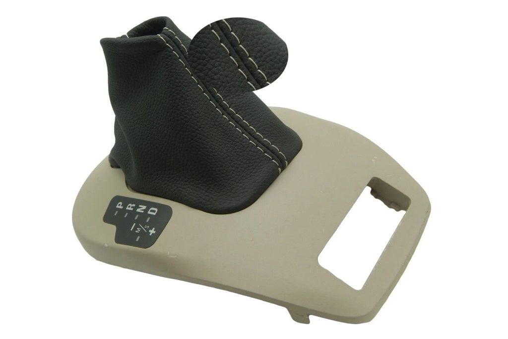 Automatic Shift Boot for BMW M3 Z4 (2003–2008) - Beige Stitch