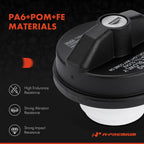 Fuel Tank Filler Cap with 2 Keys for Chevy Silverado, Honda CR-V, Accord