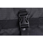 10L Waterproof Rear Tail Seat Bag for Motorcycle - Black