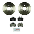 Disc Brake Pad and Rotor Kit for Volkswagen (232mm)