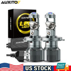 2X LED Headlight Bulbs for H4 9003 (Ultra Bright, High/Low Beam)