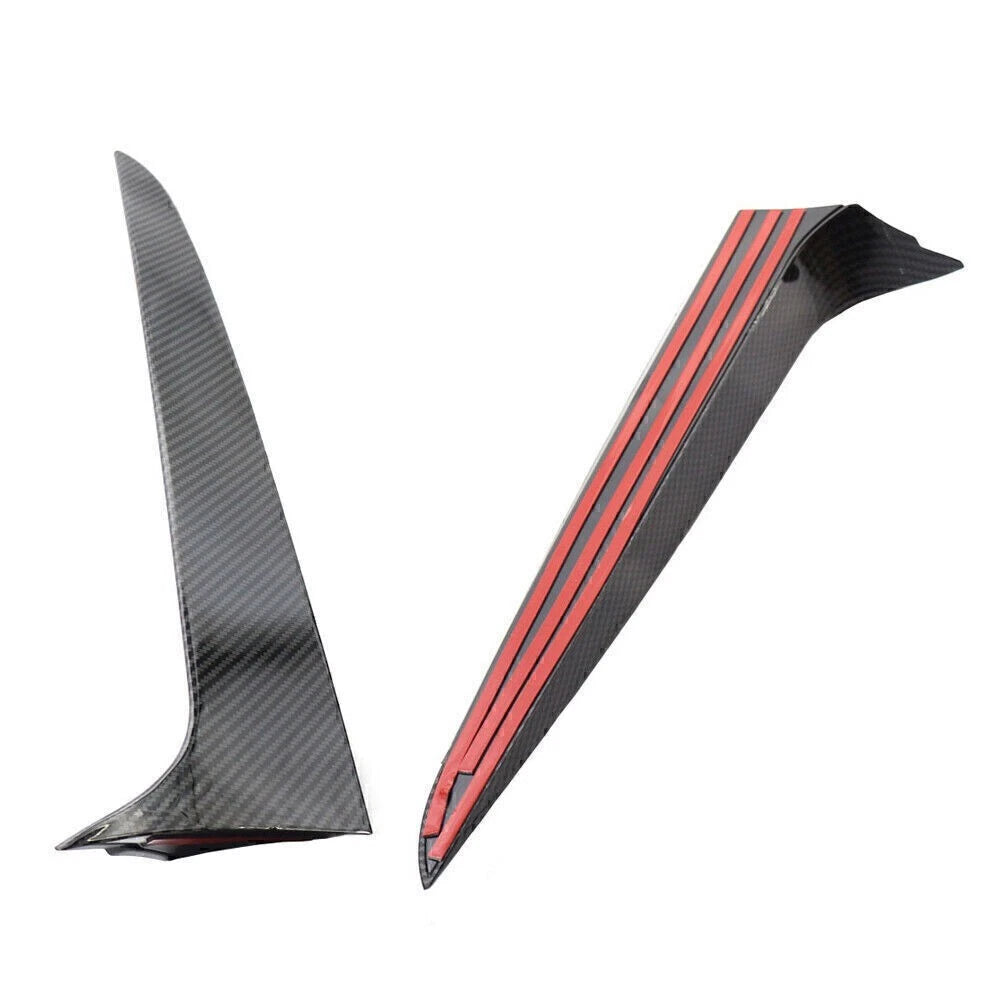 Carbon Fiber Rear Window Spoiler Side Wing Trim for BMW X3 F25 (2011–2017)