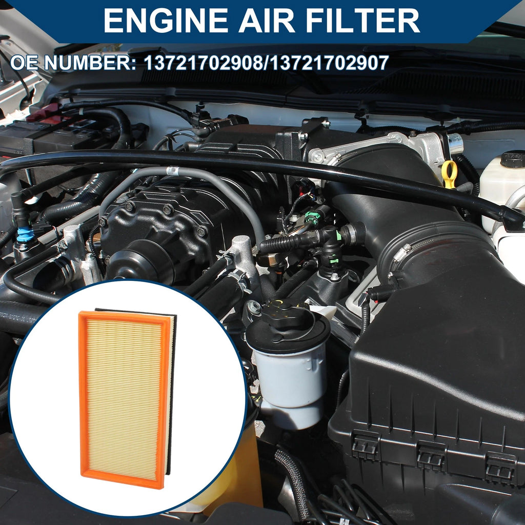Car Engine Air Filter No. 13721702908 for BMW X5 3.0i (2001–2006)