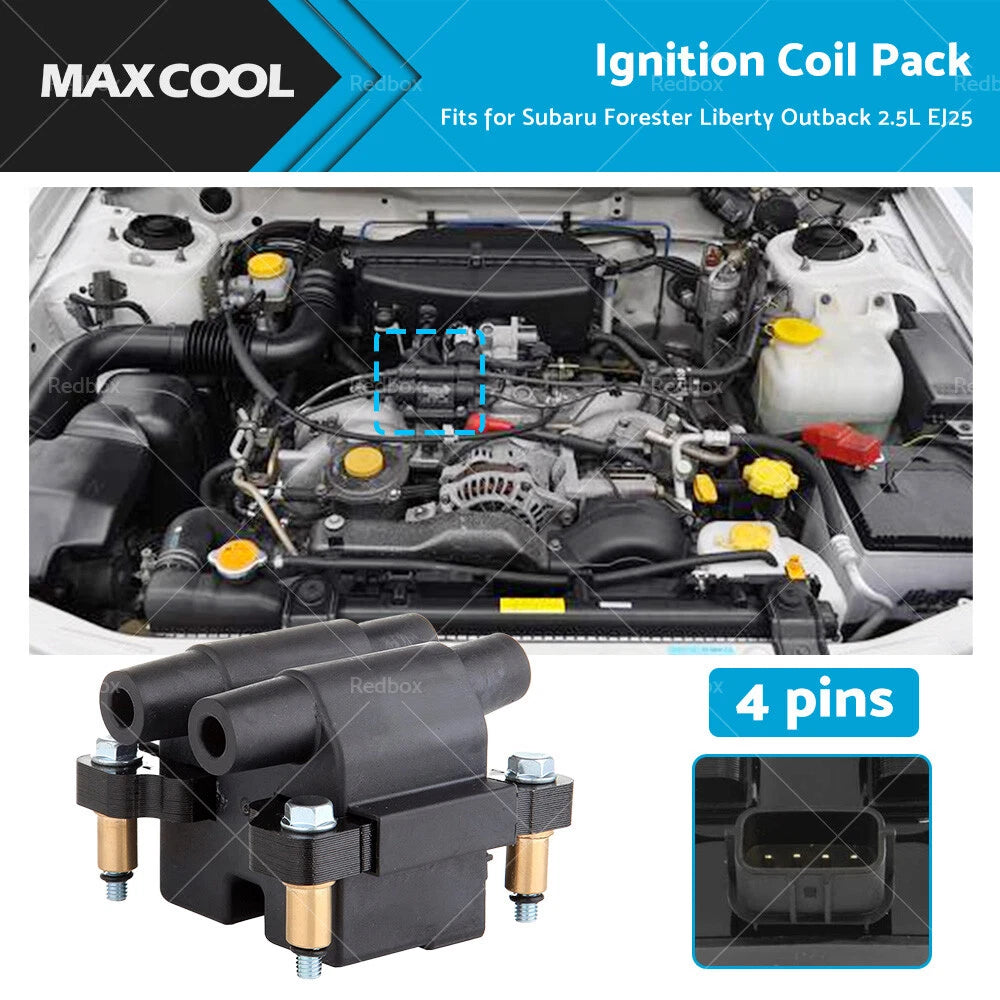 Ignition Coil Pack 22433AA50A for Subaru Forester Liberty Outback (2003–2008)